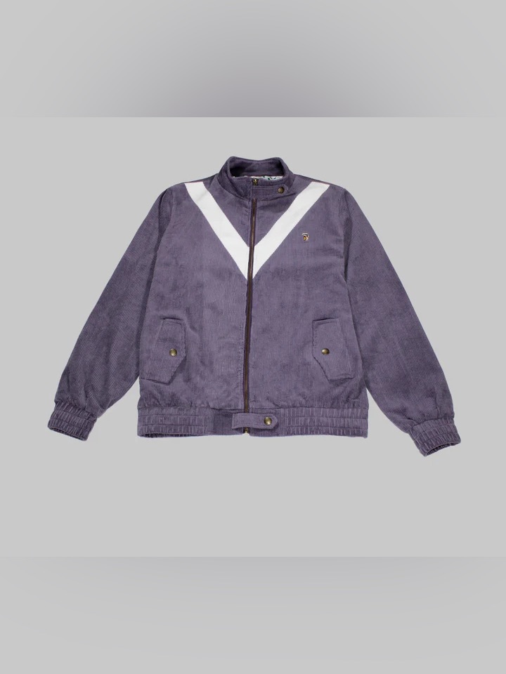 Goat King James Purple Corduroy Club Jacket Soft Purple